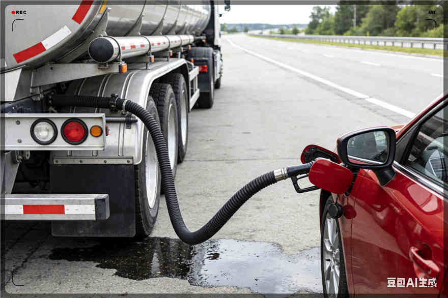 新华区汽车救援送水案例